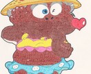 ポップなオリジナルキャラを手描きでイラストにします 写真やイメージを教えてください イメージ7