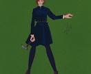 アンニュイなイラスト描きます 自分のコンプレックスも素敵に魅せるイラスト イメージ7