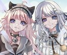 可愛くダークなイラストを描きます 個人も活動者の方のご依頼も大歓迎 イメージ3