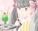 イラスト制作☆可愛い萌え系タッチで描きます SNS用アイコン、ヘッダー、似顔絵、1枚イラストなどに♪ イメージ4