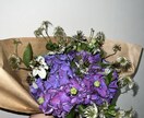 家用、プレゼント用の花束たばねます 花初心者の方向けに花を束ねます！ イメージ3