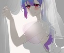 ご希望のイラストお描きいたします 立ち絵・アイコン・一枚絵等、可愛いイラストお描きいたします イメージ5