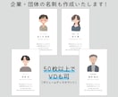 似顔絵つき！名刺・ショップカード作成します 似顔絵つきの名刺で、初対面から印象的に、親しみやすく。 イメージ4