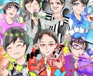 二次創作イラストを描かせていただきます お好きなシチュエーションの二次創作イラストを描かせて頂きます イメージ5