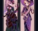 可愛い衣装を着た女の子描きます ●アイコン、似顔絵、イメージイラスト、オリキャラなど イメージ5
