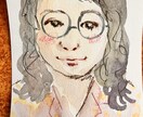 大切な人の似顔絵描きます 透明水彩であなたの大切な方へのプレゼントの似顔絵を描きます イメージ2