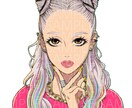 可愛い過ぎないコミックタッチで似顔絵描きます ★SNSアイコンや、PR用素材、プレゼントに大好評！ イメージ6