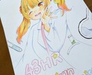 ポスターサイズの1枚絵を作成します オリジナルキャラクターです！！ イメージ2