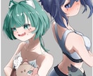 可愛いイラスト制作します 見積り相談だけでも気軽にお申し付け下さい。 イメージ6