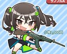 SDキャライラスト制作します SNSアイコン/Vtuberサムネイル/待機画面/グッズ イメージ2