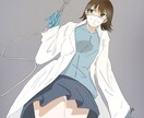 イラスト/アイコンお描きします 動きのある可愛いイラストお描きします！ イメージ3