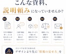 営業資料・提案資料を構成から制作します 原稿未完成OK｜説明頼みの資料を、一目で強みが伝わる資料へ イメージ2