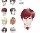 アイコンイラストお描きします 首上最低1000円のイラストお描きします！バストアップも可！ イメージ3