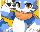 ケモノキャラクターを1枚絵に1体描きます ケモノな男の子を描くのが得意です!魅力的に仕上げます! イメージ2