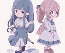 ミニキャラをお描きします ゆるいミニキャラ（３頭身くらいの）イラスト イメージ4