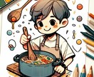 あなただけのイラストをお作りいたします イメージキャラクター付きのアイコンで個性を出そう イメージ3