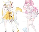 可愛いイラストお描きします アイコンやヘッダーサムネイル立ち絵用イラストご提供いたします イメージ9