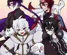 高クオリティの立ち絵を制作いたします TRPGや配信活動の立ち絵、NPCイラスト、なんでも承ります イメージ3