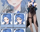 目を引く繊細なイラスト制作いたします 鮮やかなイラストで活動者さんを応援いたします イメージ7