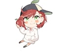 商用利用可！ポップで可愛いちびキャラ描きます グッズ映えするかわいいちびキャラのイラストをあなたに！ イメージ4