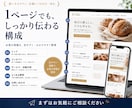 小さなホームページを制作します 案内・問い合わせに必要な内容を1ページに イメージ5