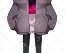 ライバーの立ち絵制作致します カラフルで少しダークな雰囲気が得意です･･･♡ イメージ3