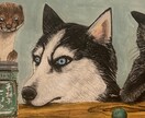 ご依頼に沿った『アクリル絵画』制作します ご依頼者様のペット・好きな写真をアクリル絵画として制作します イメージ2