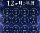 1年の運勢★あなた専用の星暦カレンダーを作ります 約10,000字| 1年の動く時・待つ時が月ごとに分かります イメージ7