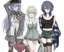 SNSアイコン、サムネイル映えするイラスト描きます フェイスアップから全身イラストまで！商用利用も可能です！ イメージ2
