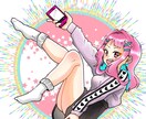 アイコンなどのイラストを描きます SNSやヘッダーなど！あなたのトプ画をあなたらしく！ イメージ1