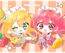 最短3日！二人以上の女の子イラストを描きます キラキラした可愛いイラストを素早く納品 イメージ6