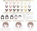 初回限定特別価格！セミオーダーアイコン作ります 帽子やアクセサリー・動物も無料で選べてお得✨ イメージ5