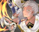 商用OK！　一枚絵や立ち絵お描きします ゲーム、TRPG、アイコン、サムネ等に◎ イメージ4