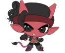 かわいいSD・ミニキャラを描きます SNSアイコン・配信・動画・グッズなどに使えるイラストを製作 イメージ6