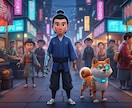 割引中！　可愛い高品質3Dキャラ静止画を制作します 大学生クリエイターが心に残る可愛い3Dイラストをお届けします イメージ6