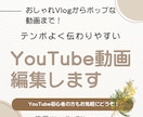 YouTube動画編集｜Vlogなど！編集します Vlogやトーク動画などテンポよく伝わりやすい丁寧な動画編集 イメージ1