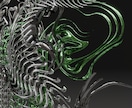 オリジナルのトライバルアートを作ります 壁掛けのポスターやアルバムジャケット、ロゴにも最適です！ イメージ4