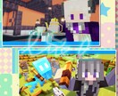 Minecraftの3D画像制作致します サムネイルやSNSヘッダーに自分だけの画像が欲しい方へ イメージ6