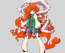 キャラクターアイコン作成します 人外キャラクター、人間キャラクターどちらも承ります イメージ5