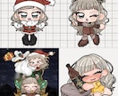 赤ちゃんほっぺが可愛い♡ミニキャラ描きます 約2頭身のもちもちぷにぷにSDキャラクターです！ イメージ4