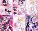 可愛いキャラクターイラストを制作します 繊細で丁寧な塗り・描き込みでキャラを表現できます！ イメージ4