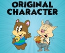 店舗・ブランド向けアメリカンキャラクタを制作します ずっと愛されるあなたのブランドの"顔"をつくります！ イメージ2