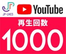 Youtube 再生回数 1000回を増やします 10,000回¥6500、24時間以内に開始。 イメージ1