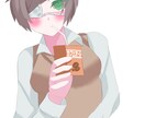 かわいい女の子のイラスト描きます キラキラかわいい女の子を貴方の元へ イメージ2