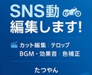 SNSショート動画／PR動画編集承ります 「テンポよく伝えたい」「世界観を大切にしたい」 イメージ1