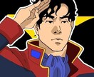 イメージに沿った似顔絵イラスト描きます アニメ風からリアル描写まで可能！ イメージ2