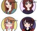 ゆるかわアイコンイラストを描きます ゆるかわアイコンイラスト♪商用・二次利用OK(◍´꒳`)b イメージ2