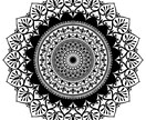 商用可！オリジナル曼荼羅アート描きます アイコン・ロゴ・タトゥー・名刺・看板に。高画質納品 イメージ4