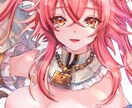 Live２Ｄ用（パーツ分け込み）キャラ製作致します プロイラストレーターが製作！華やかな美少女キャラクター！ イメージ5