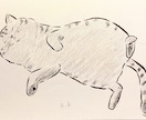 絵本風の優しいペットイラストをお描きします 絵本のタッチで見返したくなる！かわいいペットの姿そのままに！ イメージ3